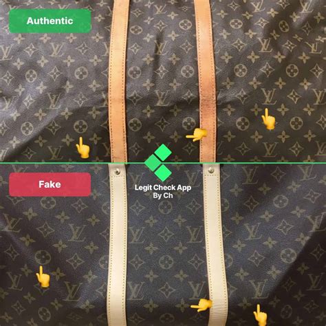 lv duffle bag fake vs real|authenticate a louis vuitton bag.